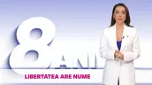 /VIDEO/ 8 ANI DE TV8. Natalia Ghețu: „Îmi fac munca cu pasiune, dedicare și onestitate pentru că am Libertate”